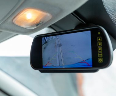 Reversing camera in car