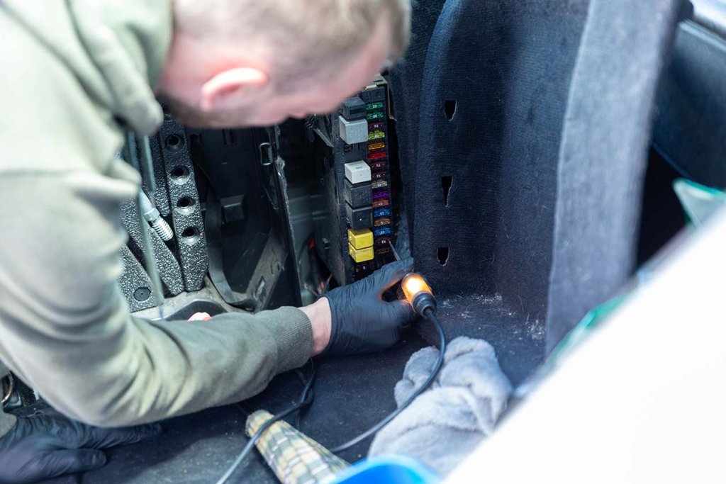 Towbar electrics