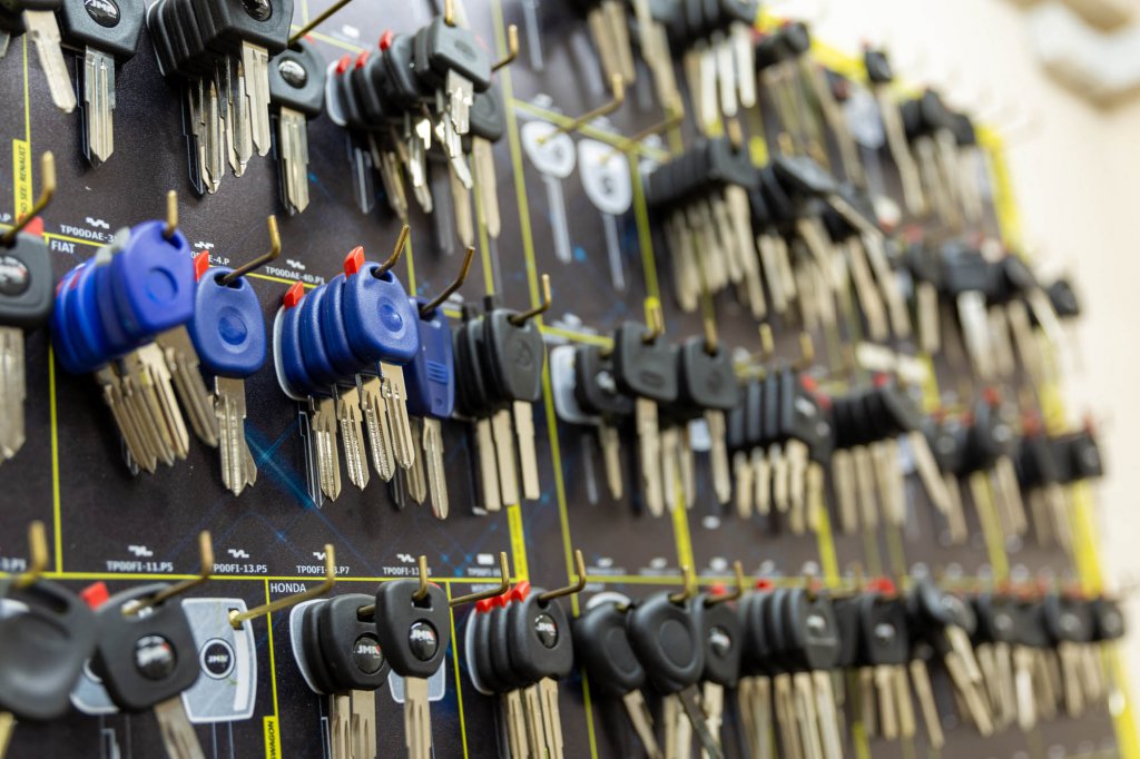 Key blanks for vans and cars at our Bulwell shop