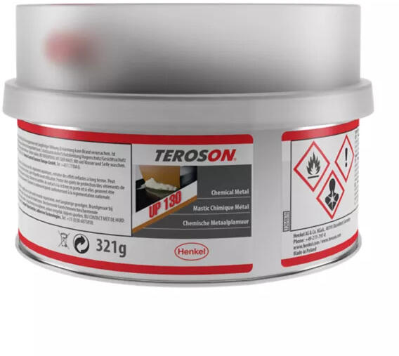 LOCTITE Teroson UP 130 Body Filler Chemical Metal Repair Paste 2268398