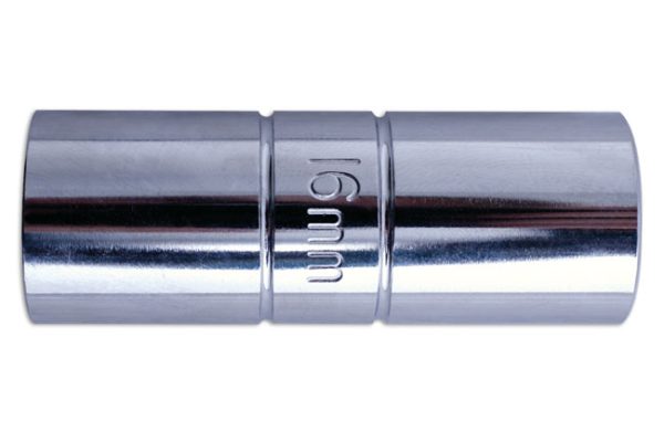Laser 0100 16mm Spark Plug Socket 1/2″ Dr Removal Tool Car Van