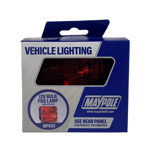 Maypole AJBA FR.20.001 Rear Fog Lamp Trailer Truck Lorry 12V 24V LED