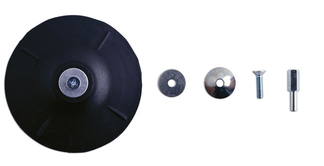 Laser Tools Rubber Backing Pad 0348 5″ 125mm Sanding Polishing Disc