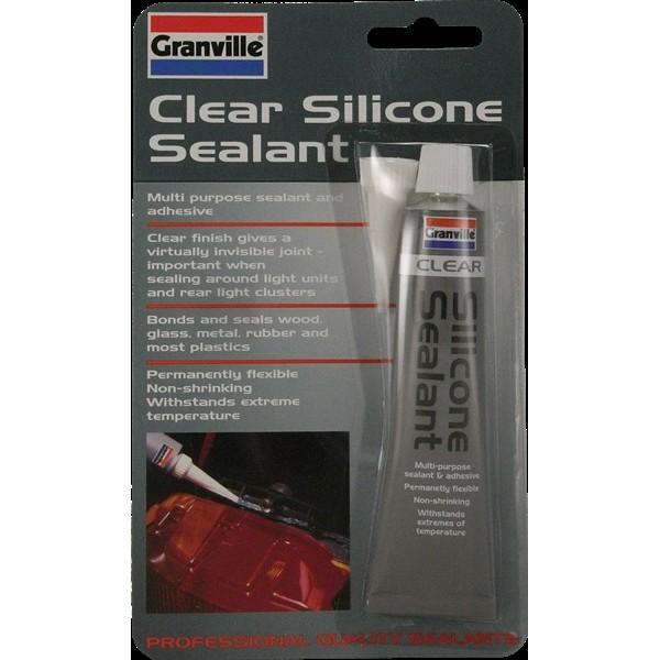 GRANVILLE Automotive Silicone Sealant Clear 40g Multi-Purpose