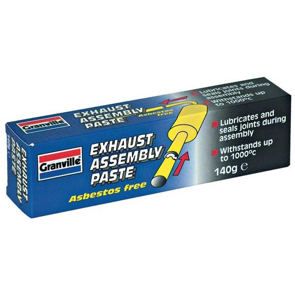 GRANVILLE Exhaust Assembly Paste Sealant 140g Tube Muffler Pipe Repair Joint