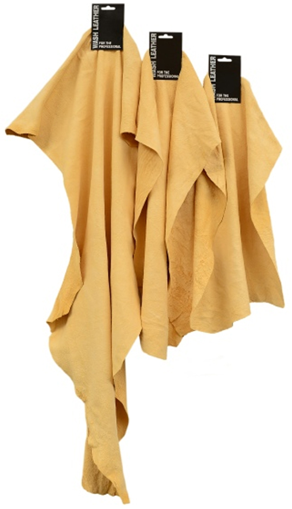 Martin Cox Genuine Chamois Leather Car Drying Cloth Streak-Free Shine
