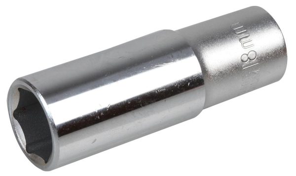 Laser Tools 1990 Deep Socket 1/2″ Drive 18mm Cr-V