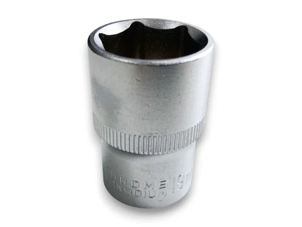Toolzone 19MM Socket CRV 12DR SS078 - Image 2