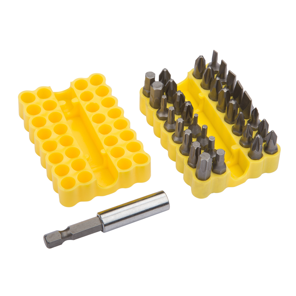 Screwdriver Bit Set BlueSpot 33pc Chrome Vanadium with Carrying Case - Image 2
