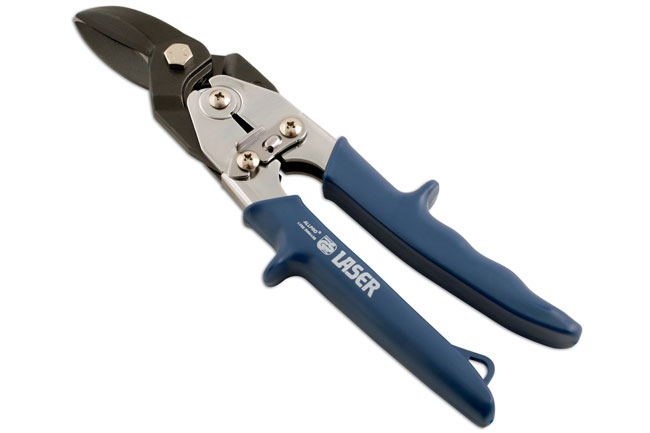 Laser Tools 1458 Tin Snips Chrome Molybdenum Shears Metal Cutter - Image 4