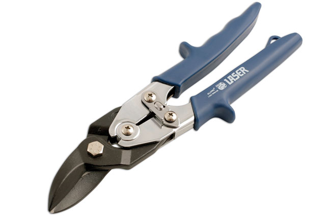 Laser Tools 1458 Tin Snips Chrome Molybdenum Shears Metal Cutter - Image 5