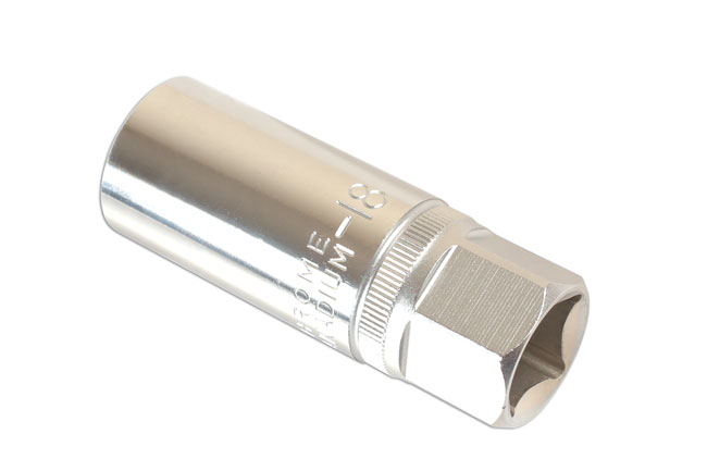 Spark Plug Socket 18mm 1/2"d Laser Tools 1583 Chrome Vanadium - Image 2