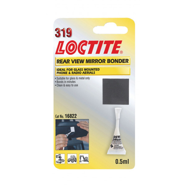 LOCTITE Rear View Mirror Bonder 0.5ml Adhesive Auto Windshield Repair - Image 2