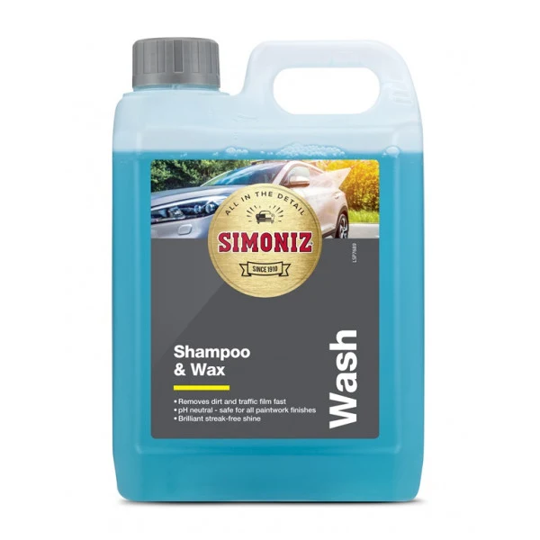 Simoniz 2-in-1 Car Wash Shampoo & Snow Foam Vehicle Cleaner Auto Detailing
