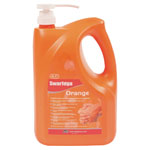 SWARFEGA Orange Hand Cleaner 4 Litre Pump Heavy Duty Workshop Garage Soap