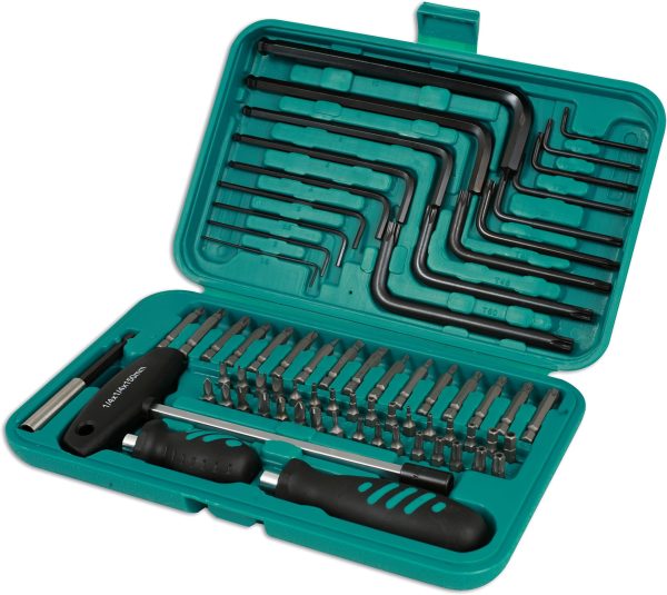 Hex Key Bit Set Kamasa SP1409 70pc Chrome Vanadium Blow Moulded Case