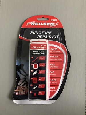 NEILSEN Puncture Repair Kit Tubeless Tire Emergency Flat Fix Car Bike ATV