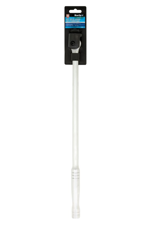 BlueSpot 3/8″ Power Bar 18″ 450mm Carbon Steel Chrome-Moly Head