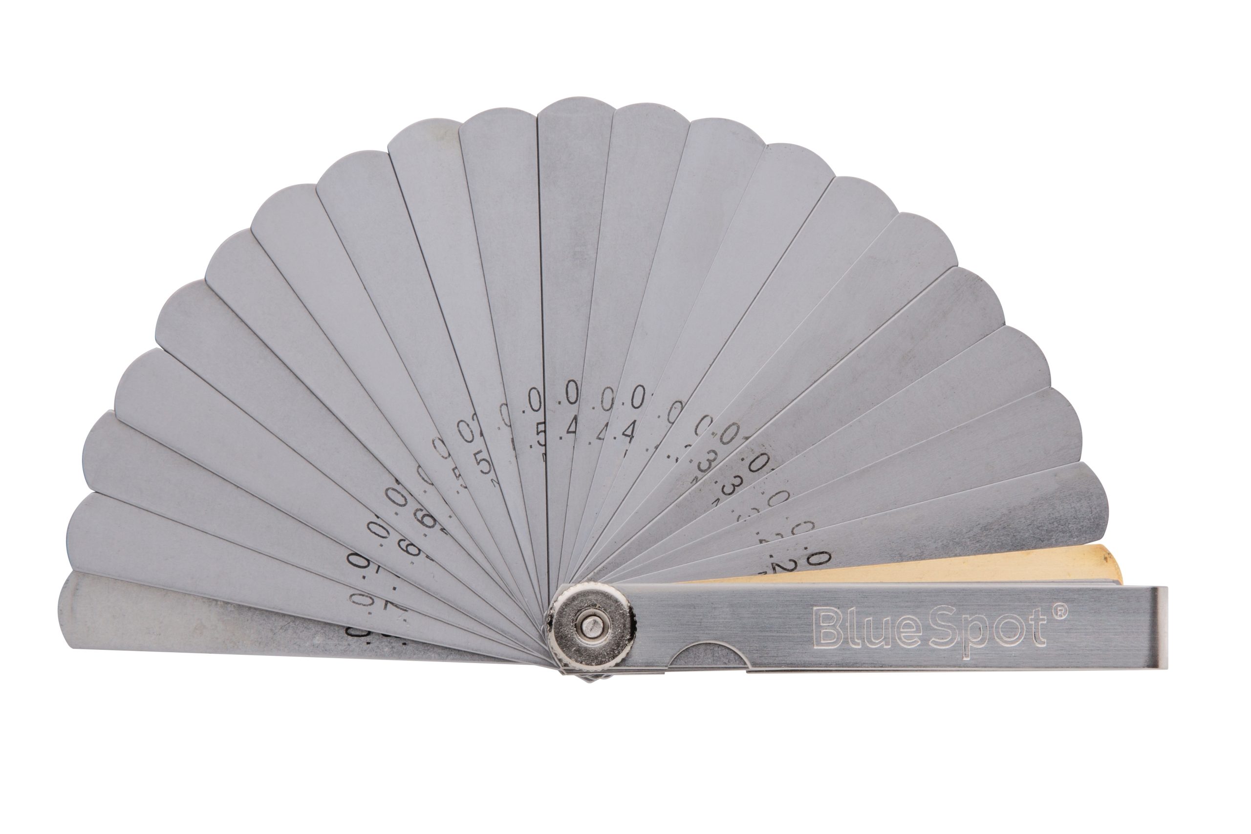 BlueSpot Feeler Gauge Set 32 Blade Metric Imperial Carbon Steel 0.038-0.889mm - Image 2