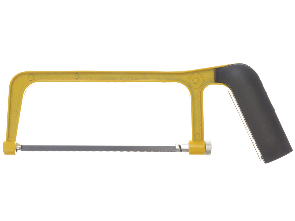 Bluespot Junior Hacksaw 150mm (6") Aluminium Carbon Steel Blade Ergonomic - Image 2