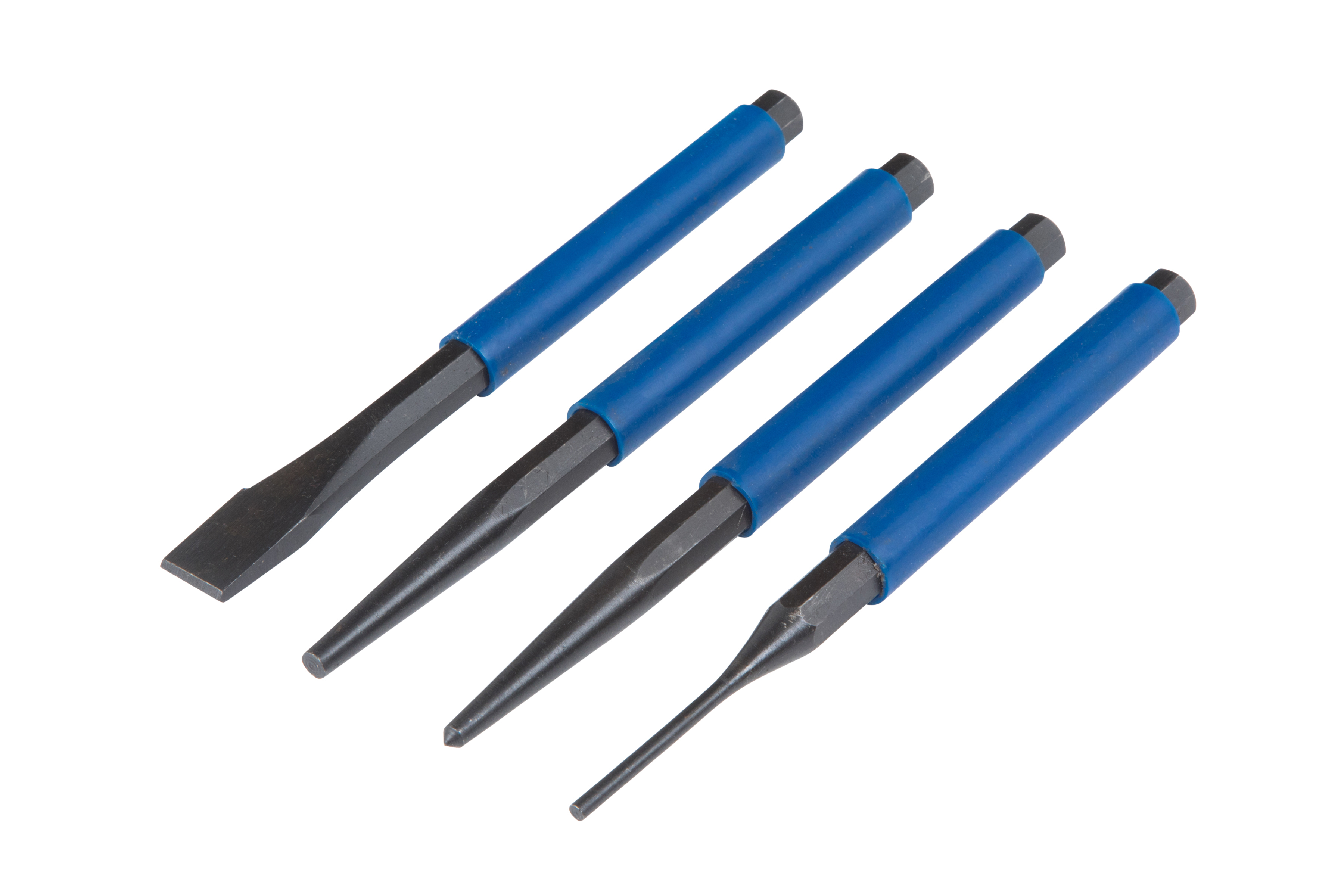Bluespot 4pc Punch Drift & Chisel Set Pin Removal Metalworking Tools Workshop - Image 2