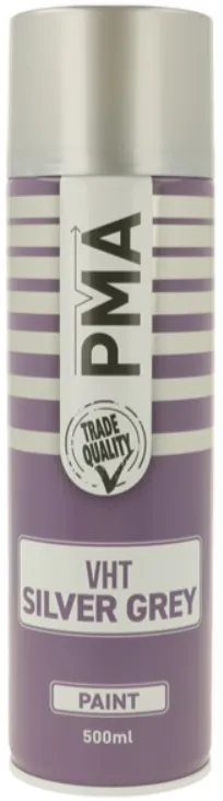PMA VHT Paint Silver Grey 500ml High Temp Engine Caliper Coating Automotive