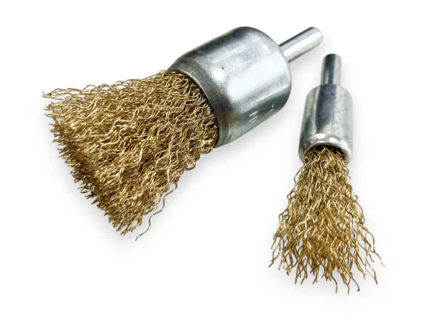Toolzone Wire Brushes 2PC Decarb 12mm & 25mm DR306