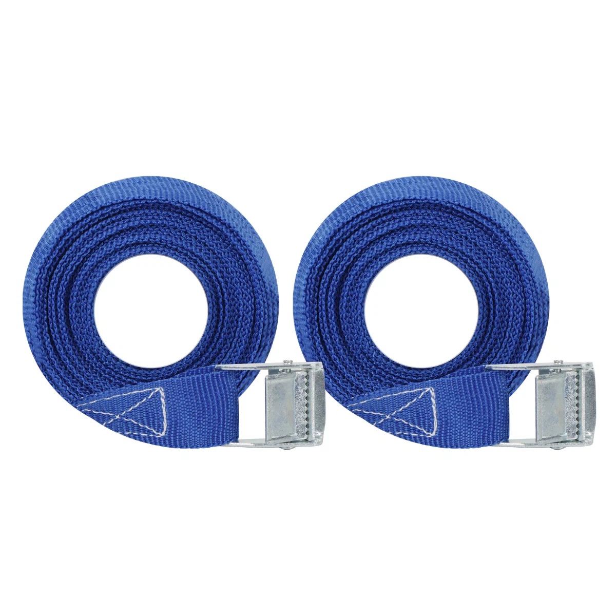 Streetwize Tie Down Straps 2.5m Pack Of 2 Car Van Roof Boot Heavy Duty - Image 2
