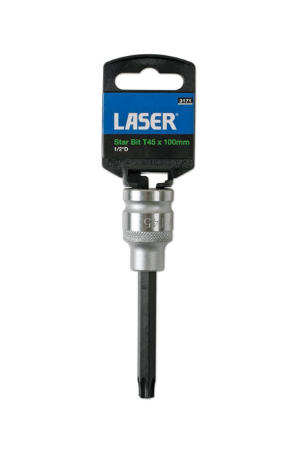 Laser 3171 1/2″ Dr T45 Star Torx Socket Bit Auto Repair Tool