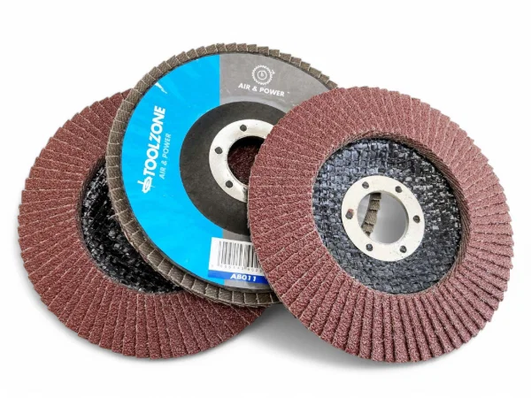 Toolzone Flap Disc 80 Grit 412 AB011 Abrasive