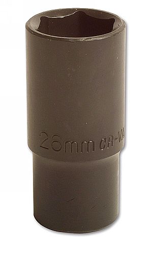 26mm Hub Nut Socket 1/2″ Drive Laser 3378