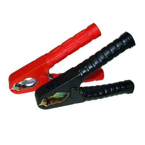 Maypole 2x 400A Jump Lead Clips Heavy Duty Insulated Pair