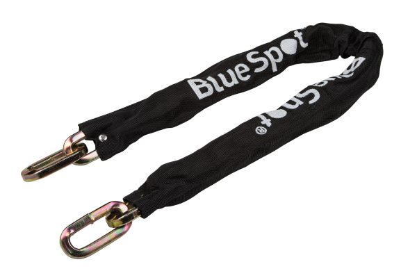 BlueSpot Chain 10mm Hardened Steel Square Link 3ft Nylon Sheath