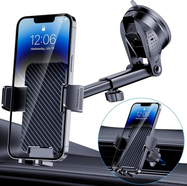 Universal Phone GPS Car Mount Holder Dashboard Windshield Vent