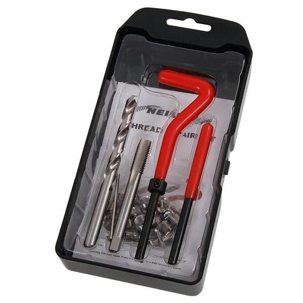 Neilsen M8 x 1.25 Thread Repair Kit 25pc Helicoil Type Fix Stripped Threads