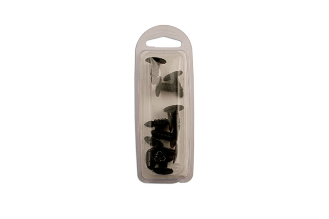 CONNECT 36503 Honda Nissan Trim Clips Fir Tree Fixing Black Pack 10 - Image 3