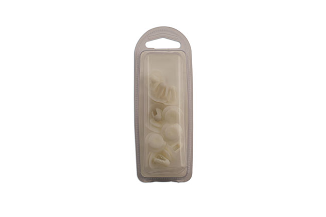 10x White Panel Trim Clips for Toyota Suzuki Hyundai Door Card Body Retainer - Image 4