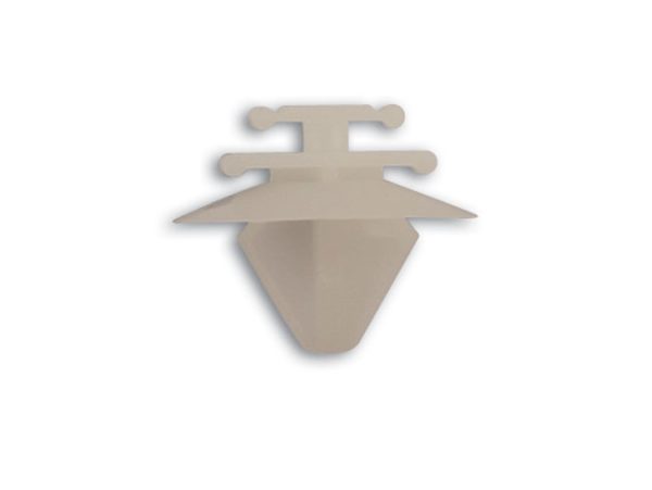 Peugeot Renault White Moulding Clips Trim Fasteners Pack of 10 CONNECT