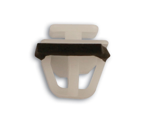 CONNECT Kia Moulding Trim Clips White Black Retainer Fasteners Pack of 10 36536