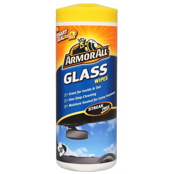 ARMORALL Streak-Free Glass Wipes Car Window Cleaner 30 Count