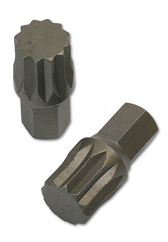 Laser M14 Spline Bit Set 2pc Automotive XZN Multi-Point 3799