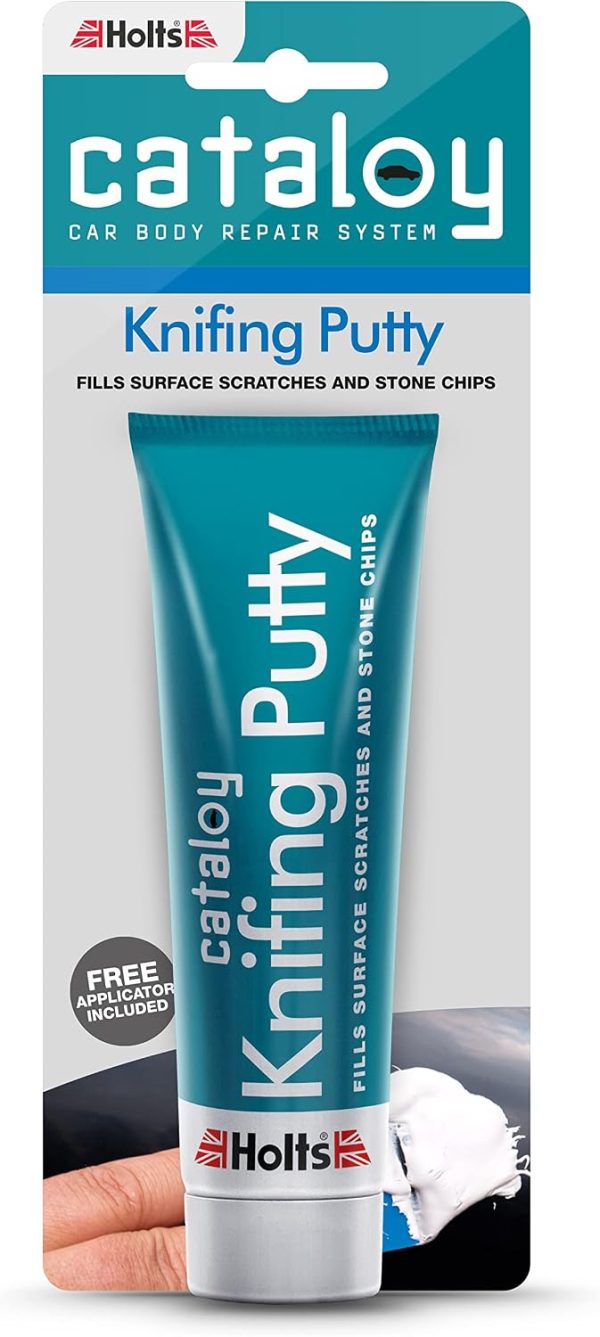 HOLTS CAT13 Car Body Filler Cataloy Knifing Putty 100g Repair Smoothing