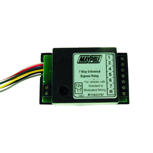 Maypole 12V 7 Way Bypass Relay Trailer Towing Towbar Wiring Kit Caravan 12N 12S - Image 3
