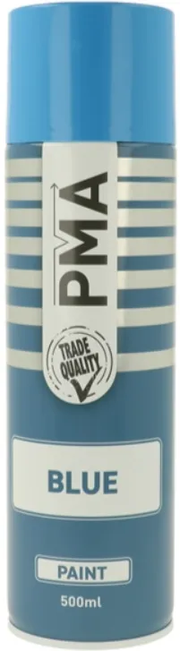 PMA Blue Automotive Paint 500ml Car Body Touch Up Scratch Repair