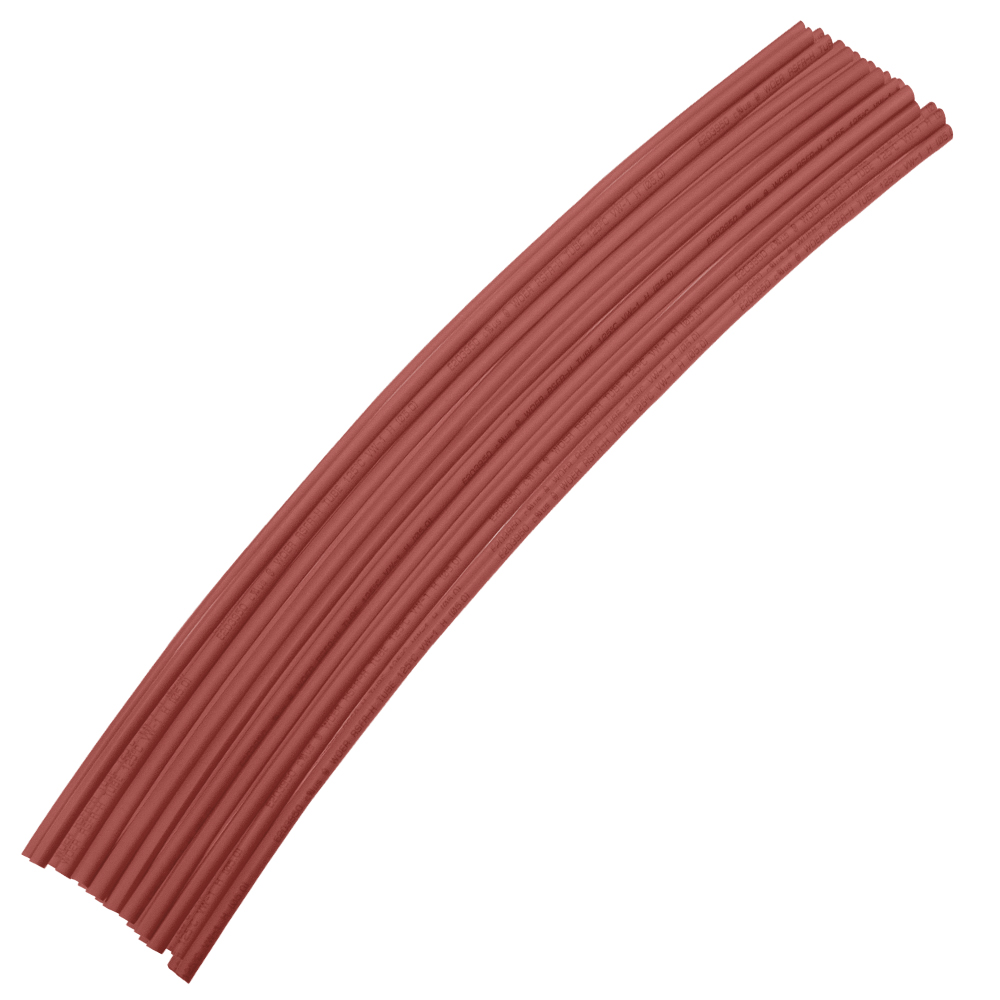 Heat Shrink Tubing Red 3/16" 12" (300mm) BlueSpot 10pc - Image 2