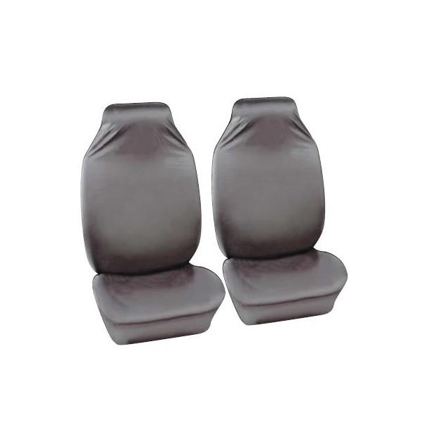 COSMOS Car Seat Cover Defender Front Pair Grey Universal Auto Seat Protector