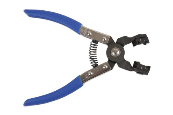 Laser 4231 Hose Clamp Pliers Angled Swivel Jaws Auto Mechanic Tool