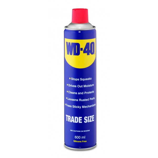 WD-40 600ml Multi-Use Lubricant Penetrant Rust Inhibitor Spray Can - Image 2