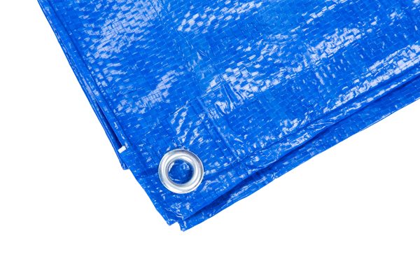 Bluespot 9x6ft Tarpaulin Waterproof Lightweight Mould Resistant Camping Garden