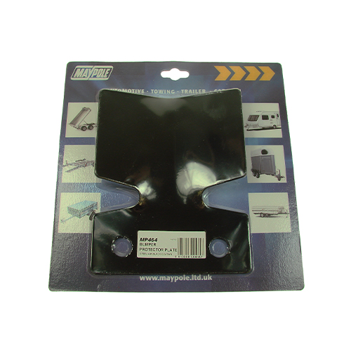 Maypole Bumper Protector Black Trailer Caravan Car Van Towing Towbar Universal
